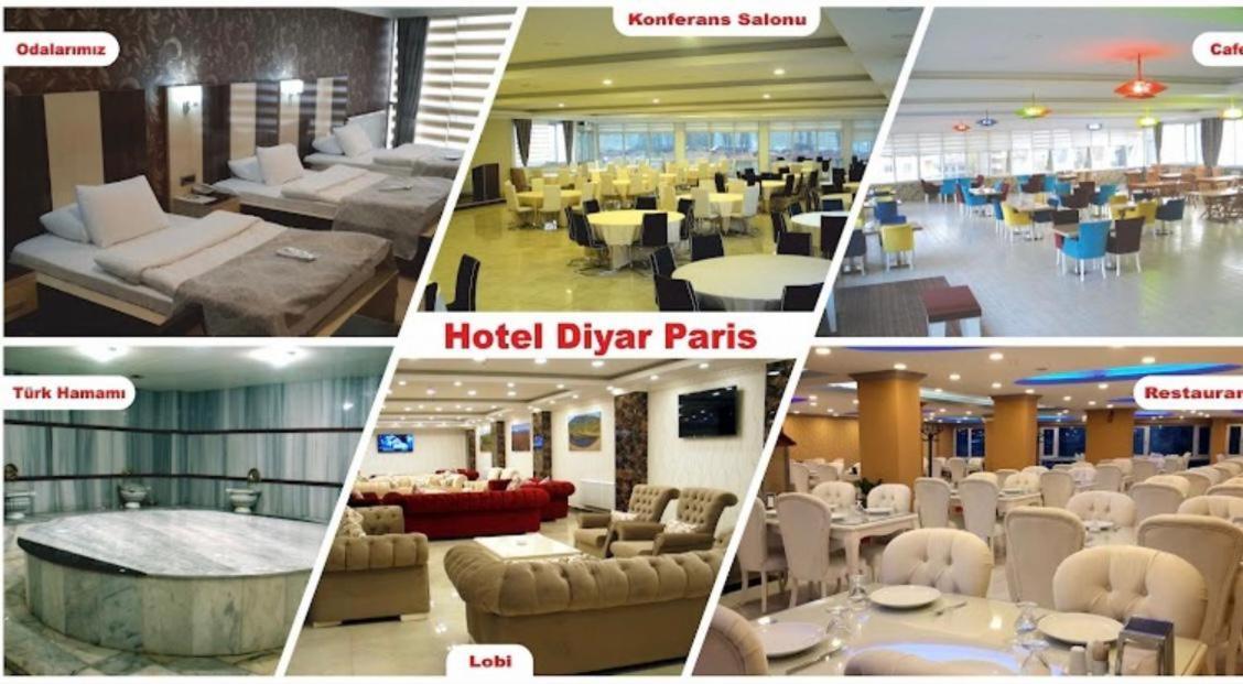 Hotel Diyar Paris Muş Exterior foto